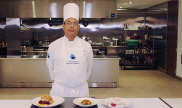 Santos Marquez graduate from the Global Culinary Excellence Academy (GCEA)