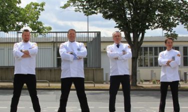 German Youth Cooking Competition finals - the jury (Bildrechte: Achenbach Delikatessen)